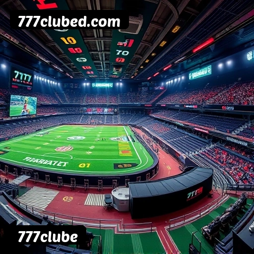 Números do app 777clube em material de marketing — ilustração, não auditoria